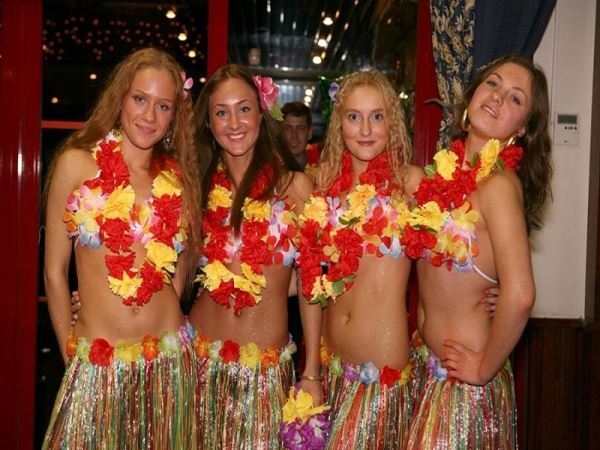 Гавайская вечеринка: сценарий