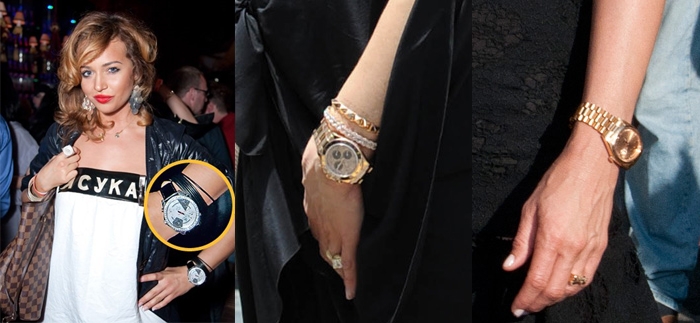 Какие часы носят знаменитости женщины россии