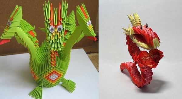 Как сделать дракона из бумаги?