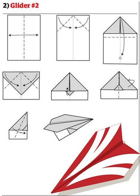 Как сделать самолетик из бумаги?