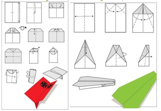 Как сделать самолетик из бумаги? 