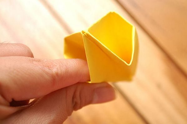 Оригами тюльпан схема