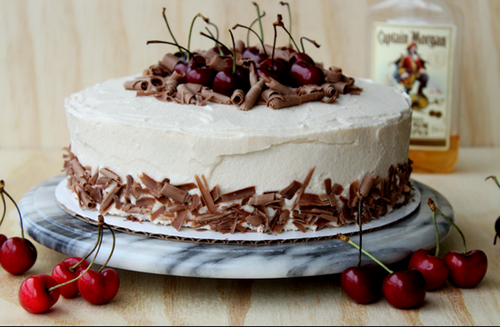 Рецепт торта «Пьяная вишня в шоколаде»