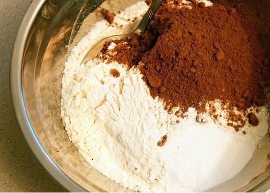Рецепт шоколадно-кофейного быстрого кекса