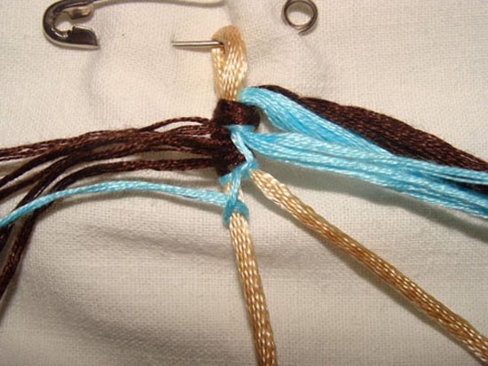 Основные техники плетения фенечек