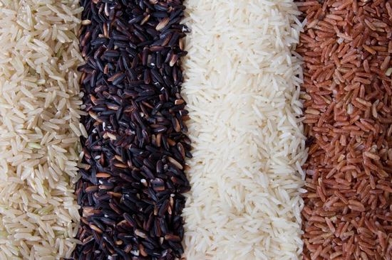 Несколько разных видов риса