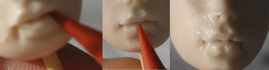 Создание лица: губы