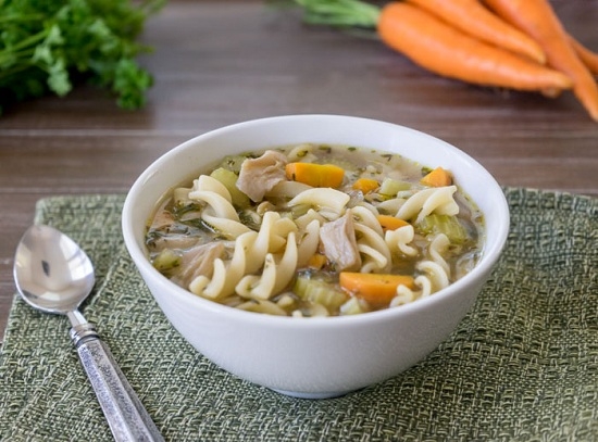 Как приготовить суп из вешенок с вермишелью?