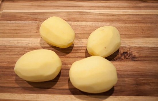 Сырая картошка