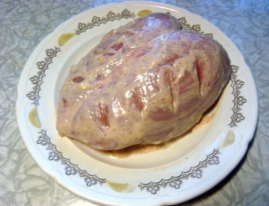 Куриная грудка в сметане в духовке: мясо