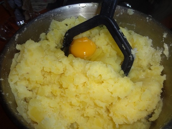 Картофельное пюре для зраз