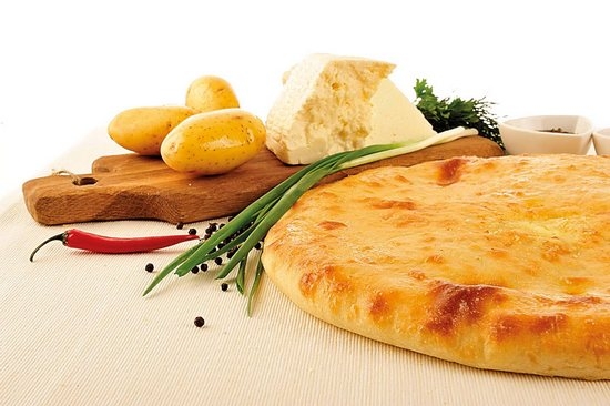 Рецепт осетинского пирога с картофелем и сыром