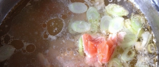 Финский сливочный суп с лососем