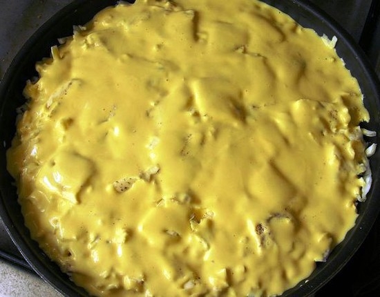 Заливной пирог с капустой: рецепт 