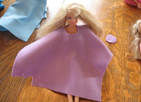 Кукла без швейной машинки