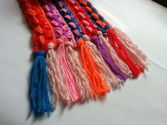 Вязание необычного шарфа