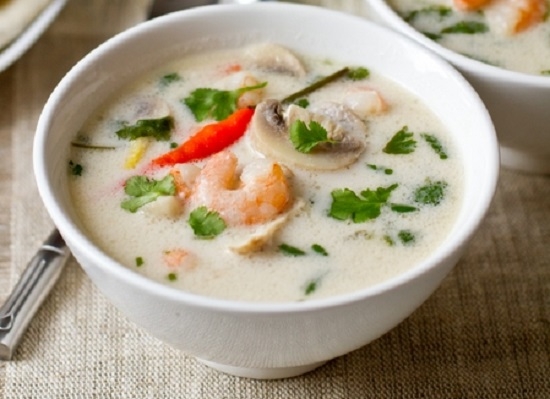 Суп Том Ям: рецепт с кокосовым молоком
