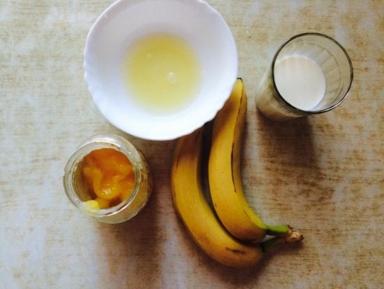 Рецепт смузи в блендере с бананом: состав