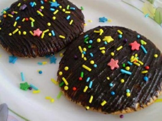 Печенье на рассоле шоколадное