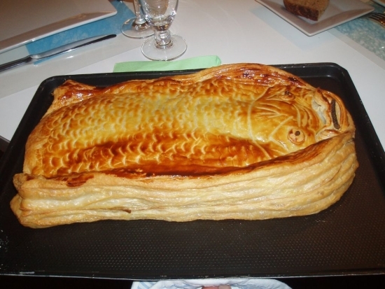 Пирог из рыбы на скорую руку
