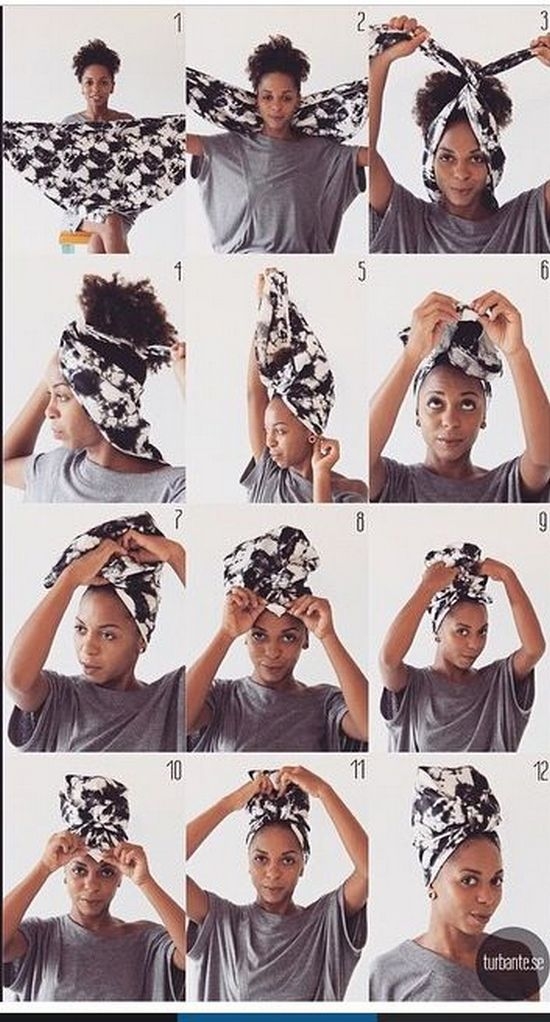 Как завязать шарф на голове: мастер-классы