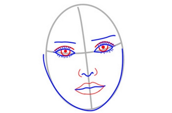 Как рисовать глаза