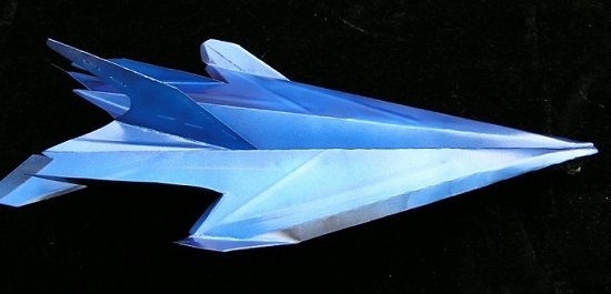 Самолет-оригами