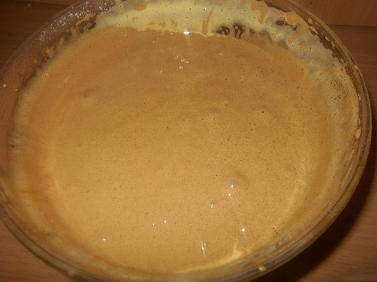 Пирог кефир манка какао
