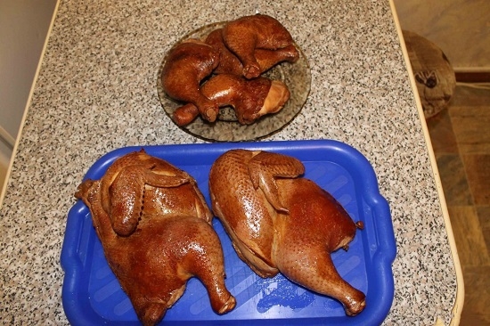 Копчёная курица в домашних условиях: рецепты приготовления
