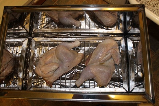 Копчёная курица в домашних условиях: приготовление