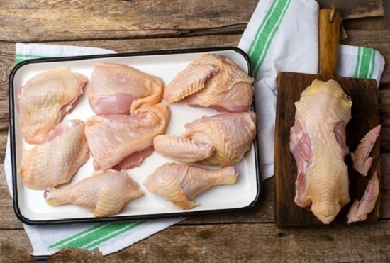 как правильно разделать курицу на порционные куски
