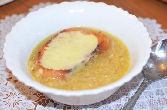 Французский луковый суп: рецепт с фото