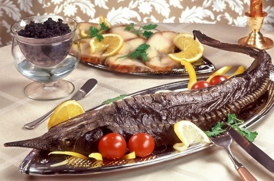 Рыба с головой на праздничный стол
