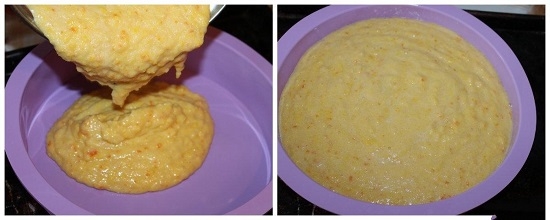 Пирог с апельсинами выпекание