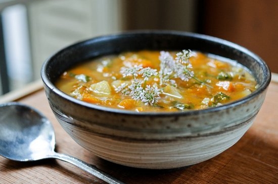 Суп из тыквы и кабачков