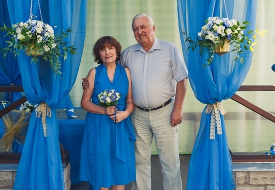 45 лет свадьбы