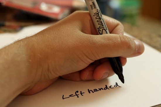 пишем левой рукой для памяти